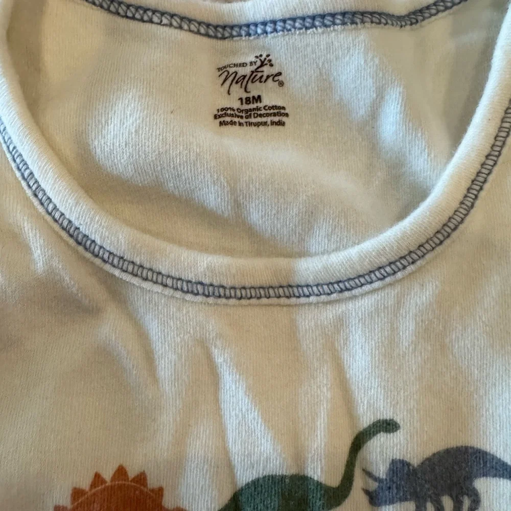 18Mos Dino themed onesies - Set of 3